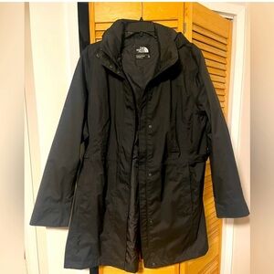 North Face Rain Coat Mid Length